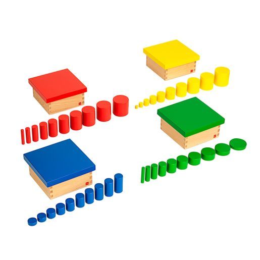 Set of Knobless Cylinders