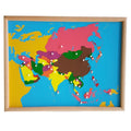 Puzzle Map: Asia