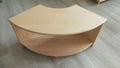 2-Tier Fan-Shaped Cabinet - Montessori classroom furniture in beech