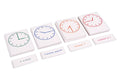 Three-Segment Clock Cards