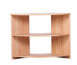 3-Tier Fan-Shaped Cabinet - Montessori classroom furniture in beech