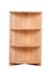 4-Tier Corner Cabinet - Montessori classroom furniture in beech
