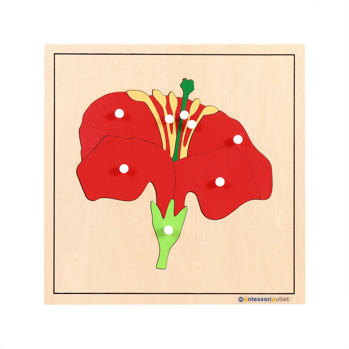 Flower Puzzle (Plywood)