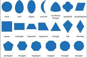 Geometric Full PVC Cards