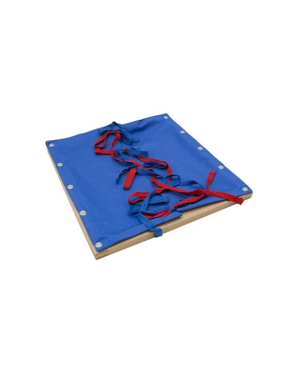 Bow tying frame