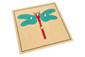Animal Puzzle: Dragonfly (Plywood)
