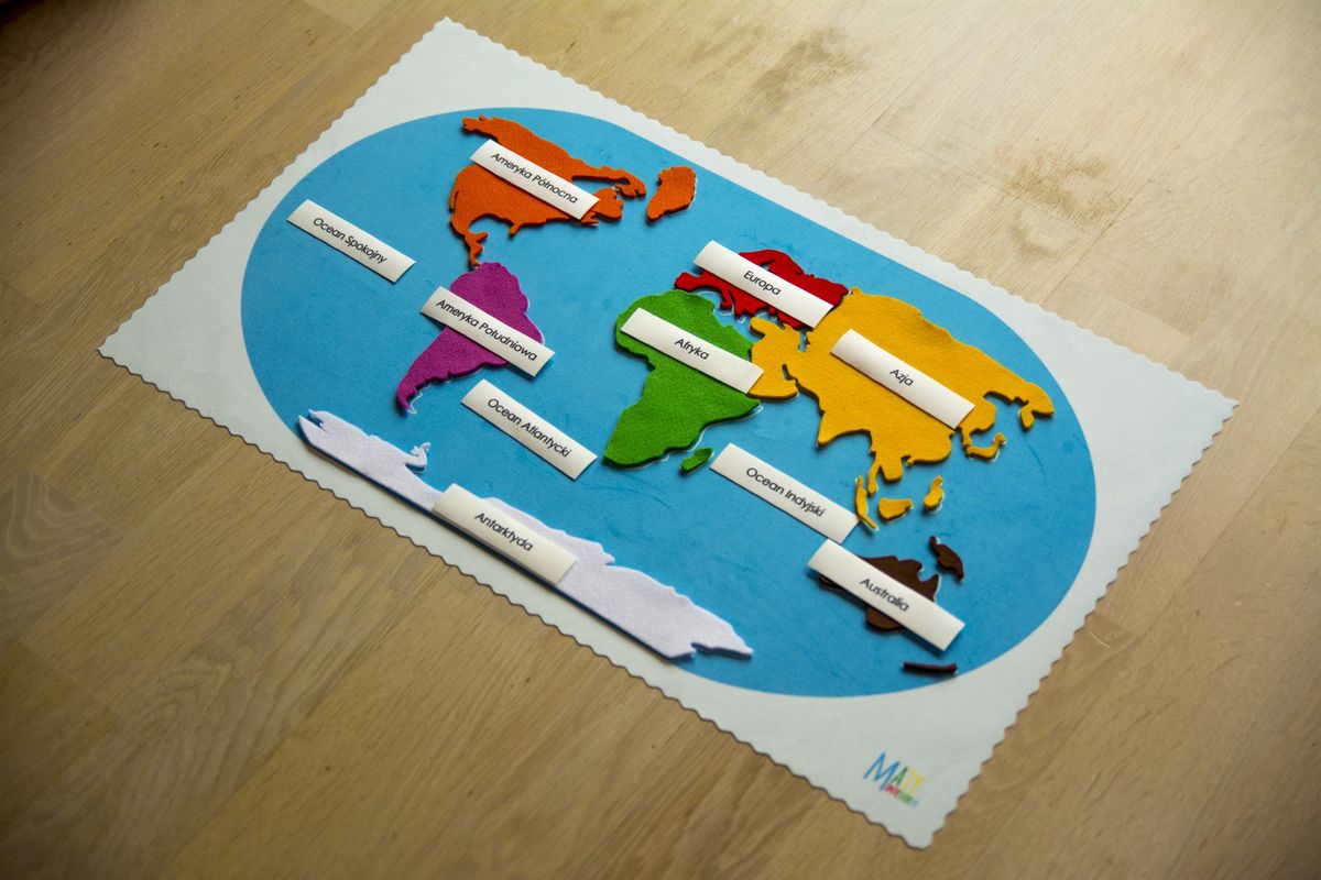 World Map Board