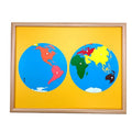 World Puzzle Map