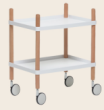 Art Cart 52*35*62 - Montessori classroom furniture in beech