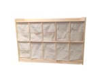 Backpack Locker - Montessori classroom furniture in pine