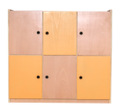 Backpack Locker - Montessori classroom furniture in birch plywood