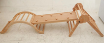 Climbing Frame & Board Set (3-Piece) - Montessori classroom furniture in beech