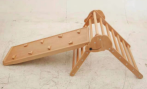 Climbing Frame & Board Set - Montessori classroom furniture in beech