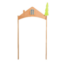 Corner Entrance 2 - Montessori classroom furniture in beech
