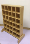 Cup Rack - Montessori classroom furniture in birch plywood