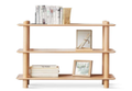 Da Vinci 3-Tier Display Shelf - Montessori classroom furniture in beech