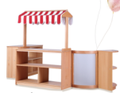 Dollhouse Corner Set - Montessori classroom furniture in beech