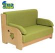 Double Sofa - Montessori classroom furniture in beech