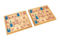 Small Movable Alphabet, Wood, Lower Case with Box