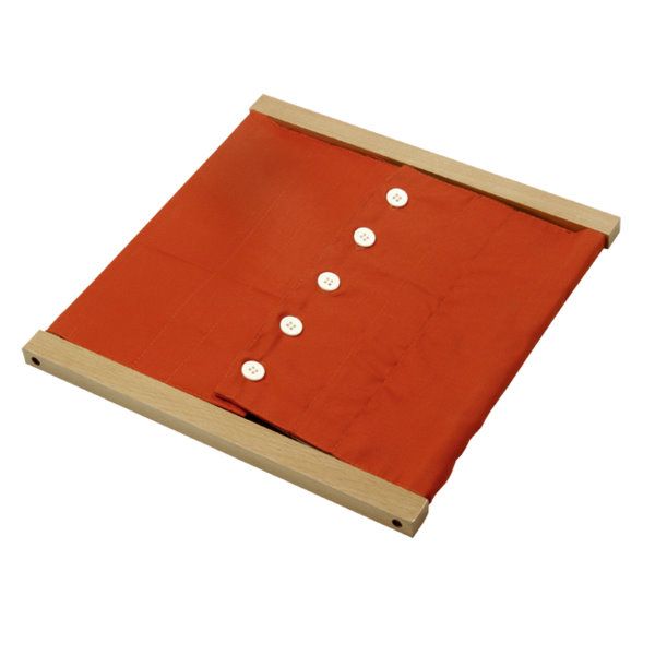 Buttoning Frame with Large Buttons