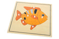 Animal Puzzle: Fish (Plywood)