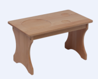 Handwashing Station - Montessori classroom furniture in beech