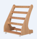 Mobile Towel Rack - Montessori classroom furniture in beech