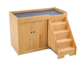 Pine Diaper Changing Table - Montessori classroom furniture in pine