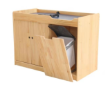 Pine Diaper Changing Table - Montessori classroom furniture in pine