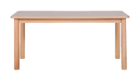Rectangular Table (Cylindrical Legs) - Montessori classroom furniture in beech