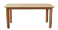 Rectangular Table (Cylindrical Legs) - Montessori classroom furniture in beech