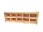 Shoe Cabinet - Montessori classroom furniture in pine
