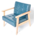 Single Sofa 36*39*42 - Montessori classroom furniture in beech