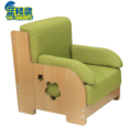 Single Sofa - Montessori classroom furniture in beech