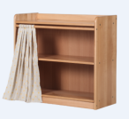 Small Cabinet - Montessori classroom furniture in beech