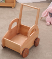 Toddler Walking Push Cart - Montessori classroom furniture in beech